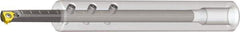 Vargus - Internal Thread, Right Hand Cut, 0.24" Shank Width x 0.58" Shank Height Indexable Threading Toolholder - 3.43" OAL, 5LKIR Insert Compatibility, BNVRC Toolholder, Series Mini L - Exact Industrial Supply