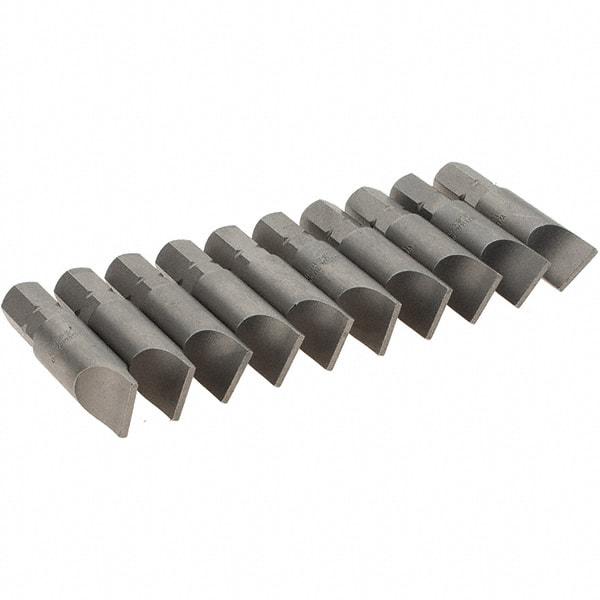 Wiha - Slotted Screwdriver Bits Reversible: NonReversible Blade Width (Inch): 3/8 - Exact Industrial Supply