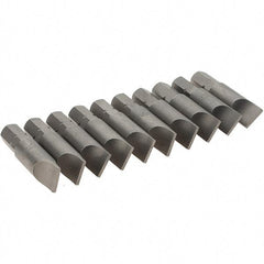 Wiha - Slotted Screwdriver Bits Reversible: NonReversible Blade Width (Inch): 3/8 - Exact Industrial Supply