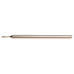 0.045″ × 0.118″ × 0.25″ Electroplated CBN Mounted Point 150 Grit - Exact Industrial Supply