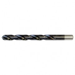 23/64 RHS / RHC HSS 135 Degree Split Point Heavy Duty Jobber Drill - TiAlN - Exact Industrial Supply