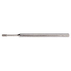 0.055″ × 0.118″ × 0.5″ Electroplated CBN Mounted Point 100 Grit - Exact Industrial Supply