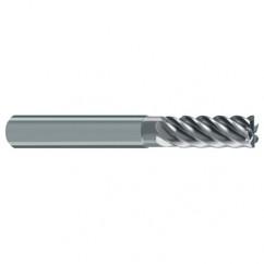 20mm Dia. - 104mm OAL - 45° Helix Bright Carbide End Mill - 8 FL - Exact Industrial Supply