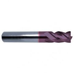 1/2" Dia. - 2-1/2" OAL - 4 FL Variable Helix Firex Carbide End Mill - Exact Industrial Supply