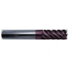 5/16" Dia. - 2-1/2" OAL - 6 FL Variable Helix Firex Carbide End Mill - Exact Industrial Supply
