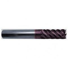 5/16" Dia. - 2-1/2" OAL - 6 FL Variable Helix Firex Carbide End Mill - Exact Industrial Supply