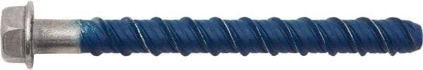 Powers Fasteners - 1/2" Diam, 1/2" Drill, 3" OAL, 1-5/8" Min Embedment Machine Screw Anchor Concrete Anchor - 316 Stainless Steel, Hex Head, Hex Drive, 2-3/4" Thread Length - Exact Industrial Supply