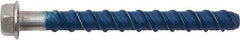 Powers Fasteners - 1/2" Diam, 1/2" Drill, 4" OAL, 1-5/8" Min Embedment Machine Screw Anchor Concrete Anchor - 316 Stainless Steel, Hex Head, Hex Drive, 2-3/4" Thread Length - Exact Industrial Supply