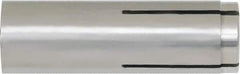 Powers Fasteners - 5/8" Diam, 7/8" Drill, 2-1/2" OAL, Drop-In Concrete Anchor - 316 Stainless Steel, Hammer Drive, 1-13/16" Thread Length - Exact Industrial Supply