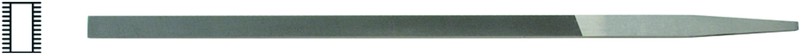 6" Pillar Extra-Narrow File, Cut 00 - Exact Industrial Supply