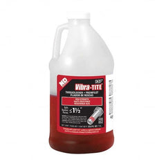 Vibra-Tite - 1 L Jug, Red, High Temp/High Strength Threadlocker - Exact Industrial Supply