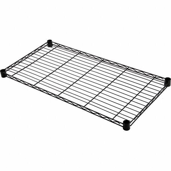 Quantum Storage - 1 Shelf Wire Shelving Unit - 18" Wide x 36" Deep x 1" High, - Exact Industrial Supply