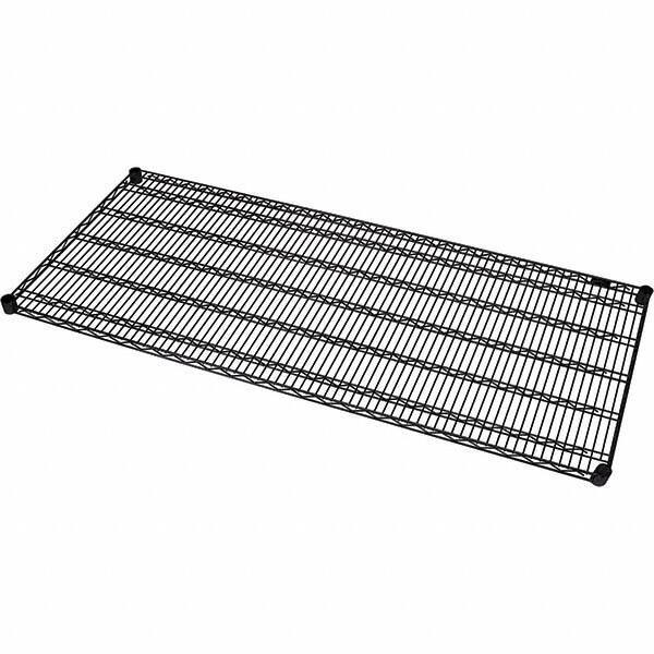 Quantum Storage - 1 Shelf Wire Shelving Unit - 24" Wide x 60" Deep x 1" High, - Exact Industrial Supply