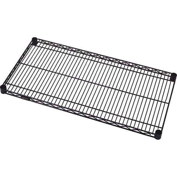 Quantum Storage - 1 Shelf Wire Shelving Unit - 24" Wide x 72" Deep x 1" High, - Exact Industrial Supply
