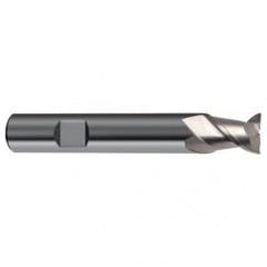 18mm Dia. - 84mm OAL - 45° Helix Bright Carbide End Mill - 2 FL - Exact Industrial Supply