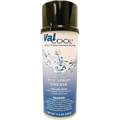 ValCool - 16 oz Can Spray Lubricant - Red - Exact Industrial Supply