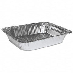 Boardwalk - Half Size Aluminum Steam Table Pan, Deep, 100/Carton - Exact Industrial Supply