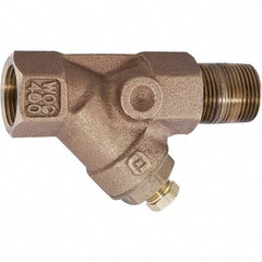 Watts - 1" Fit, Strainer - Brass - Exact Industrial Supply