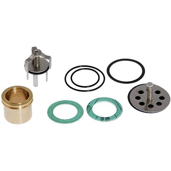 Watts - 3/4 to 1" Fit, Dual Check Valve Repair Kit - Brass, Stainless Steel, Rubber - Exact Industrial Supply
