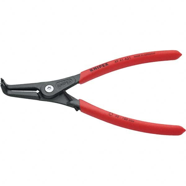 Knipex - Retaining Ring Pliers Type: External Ring Size: 1-37/64" - 3-15/16" - Exact Industrial Supply