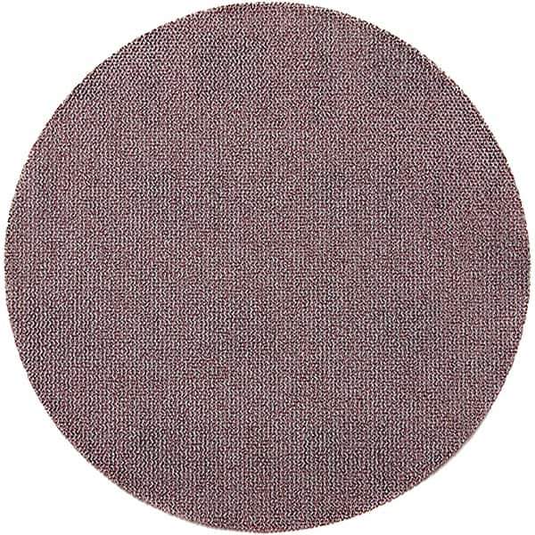 Mirka - 5" Diam, 400 Grit, Aluminum Oxide Hook & Loop Disc - Nonwoven, Mesh Backing, - Exact Industrial Supply