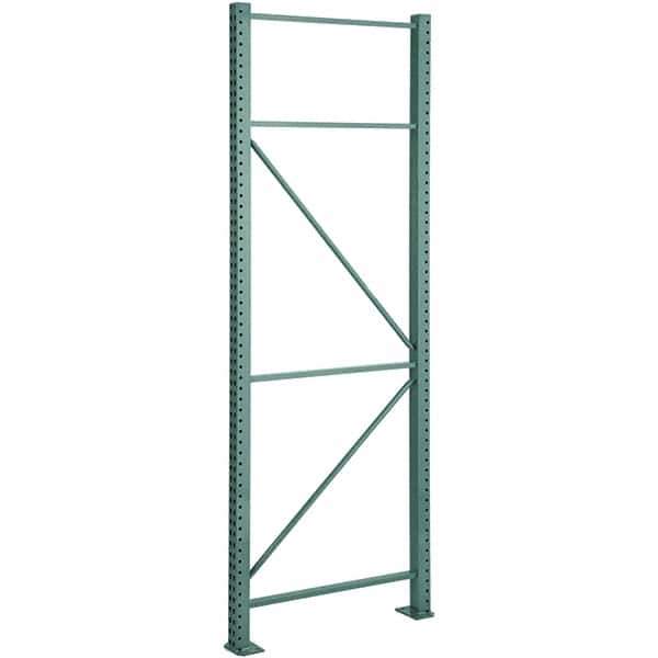 Steel King - 31,340 Lb Capacity Heavy-Duty Framing Upright - 3" Wide x 216" High x 42" Deep, Blue - Exact Industrial Supply