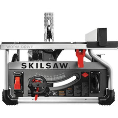Skilsaw - 10" Blade Diam, Table Saw - 5,300 RPM, 13-13/32" Table Depth x 20" Table Width, 120 Volts, 15 Amps, 5/8" Arbor - Exact Industrial Supply