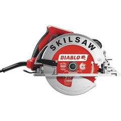 Skilsaw - 15 Amps, 7-1/4" Blade Diam, 5,300 RPM, Electric Circular Saw - 120 Volts, 10' Cord Length, 5/8" Arbor Hole, Left Blade - Exact Industrial Supply