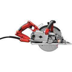 Skilsaw - 15 Amps, 8" Blade Diam, 3,900 RPM, Electric Circular Saw - 120 Volts, 8' Cord Length, 5/8" Arbor Hole, Left Blade - Exact Industrial Supply