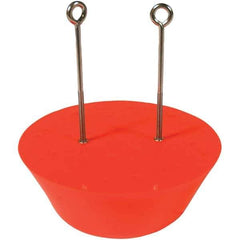 UltraTech - 13-1/2" Long x 1' Wide, Polyurethane Drain Plug - 12" Diam, Orange, Use for Spill Response - Exact Industrial Supply