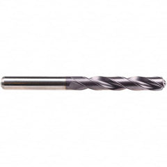 Emuge - 13.3mm 140° Solid Carbide Jobber Drill - Exact Industrial Supply