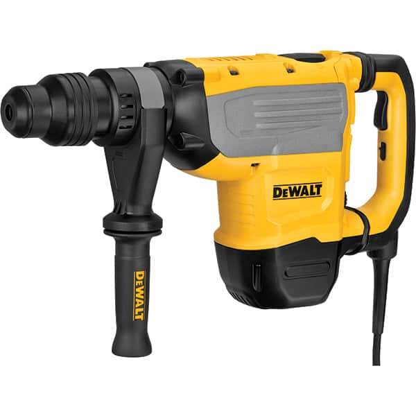 DeWALT - 120 Volt 1-7/8" SDS Max Chuck Electric Rotary Hammer - 1,370 to 2,740 BPM, 177 to 355 RPM - Exact Industrial Supply