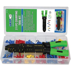 Grip-On - 271 Piece, Wire Cutter - Comes in Plastic Set Box - Exact Industrial Supply