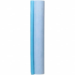 Protective Tape: 56″ Wide, 100 yd Long, 14 mil Thick, Blue Non-Woven Fabric, Acrylic Adhesive