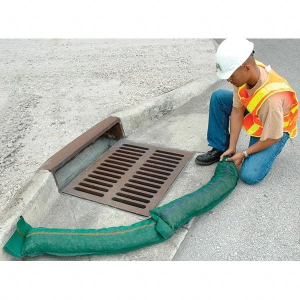UltraTech - 750' Long" x 11" Wide Gravel Bag - Green Geotextile, For Stormwater - Exact Industrial Supply