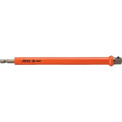 Apex - 1/4" Shank Bit Holder - 1/4" Hex Shank, 3/8" Sockets Drive, 10" OAL - Exact Industrial Supply