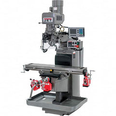 Jet - 42 x 9" 230V Electronic Variable Speed Control 3 Phase Knee Milling Machine - Exact Industrial Supply