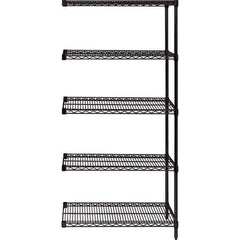 Quantum Storage - 24" Wide, 63 High, Open Shelving Accessory/Component - Use with #1630 Built-In Combination Lock - Exact Industrial Supply