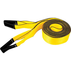 Erickson Manufacturing - Tow Rope, Cable & Chain; Type: Tow Strap ; End Type: Loop ; Material: Polyester ; Length (Feet): 30 ; Capacity (Lb.): 20000.00 ; Width (Inch): 4 - Exact Industrial Supply