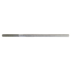 ‎1/4″ Side Electroplated Diamond File Triangle 100 Grit 1-1/2″ Diamond - Exact Industrial Supply
