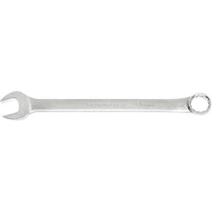 GearWrench - 55mm 12 Point Combination Wrench - 15° Offset Angle, 27.795" OAL, Steel, Satin Finish - Exact Industrial Supply