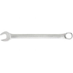 GearWrench - 2-1/8" 12 Point Combination Wrench - 15° Offset Angle, 27.795" OAL, Steel, Satin Finish - Exact Industrial Supply