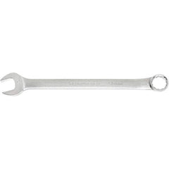 GearWrench - 2-3/16" 12 Point Combination Wrench - 15° Offset Angle, 27.795" OAL, Steel, Satin Finish - Exact Industrial Supply