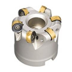 Heli Do Indexable Face Mill-4" Dia; 1.5" Bore Dia - Exact Industrial Supply