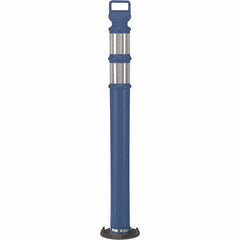 PRO-SAFE - Traffic Barrels, Delineators & Posts Type: Delineator Post Material: Polyethylene - Exact Industrial Supply