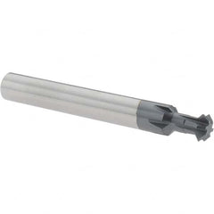 Accupro - 5/16° 5/16" Cut Diam, 1/8" Cut Width, 5/16" Shank, Solid Carbide Double-Angle Cutter - Exact Industrial Supply