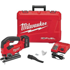 Milwaukee Tool - Cordless Jigsaws Voltage: 18 Strokes per Minute: 0-3500 - Exact Industrial Supply