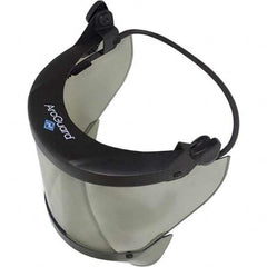 National Safety Apparel - Face Shield & Headgear Sets; Headgear Style: Headgear ; Lens Shade: None ; Window Color: Clear ; Window Coating: Anti-Fog ; Window Height (Inch): 10; 10 ; Window Width (Inch): 20; 20 - Exact Industrial Supply