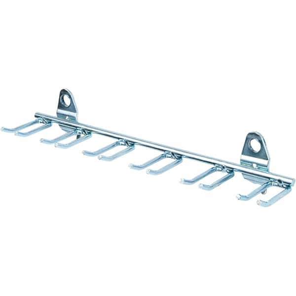 NMC - 1-3/8" Long Multi-Prong Tool/Wrench Holder Pegboard Hook - 1-3/8" Projection, Steel - Exact Industrial Supply