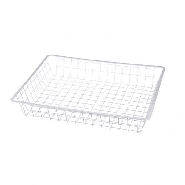 Marlin Steel Wire Products - Baskets Shape: Rectangular Material Family: Metal - Exact Industrial Supply